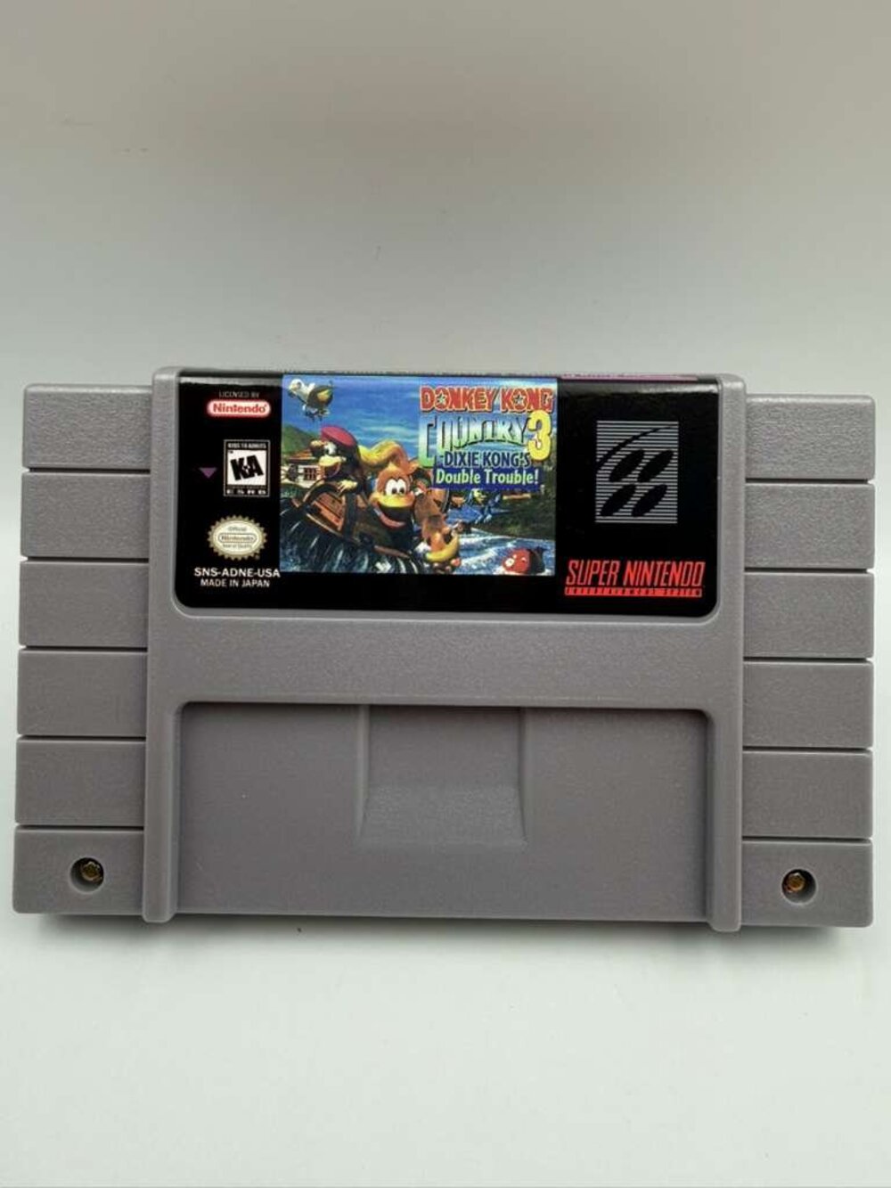 Donkey Kong Country 3: Dixie Kong’s Double Trouble! – SNES USA Version